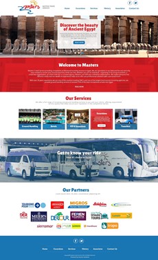 Masters Travel Service Website